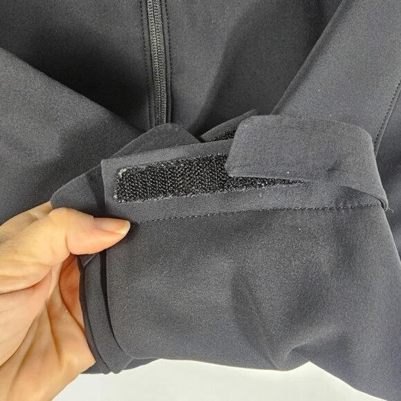 Marmot Black Altitude Softshell Jacket S Full Zip Fleece Lined Gorpcore Outdoor - Picture 7 of 14